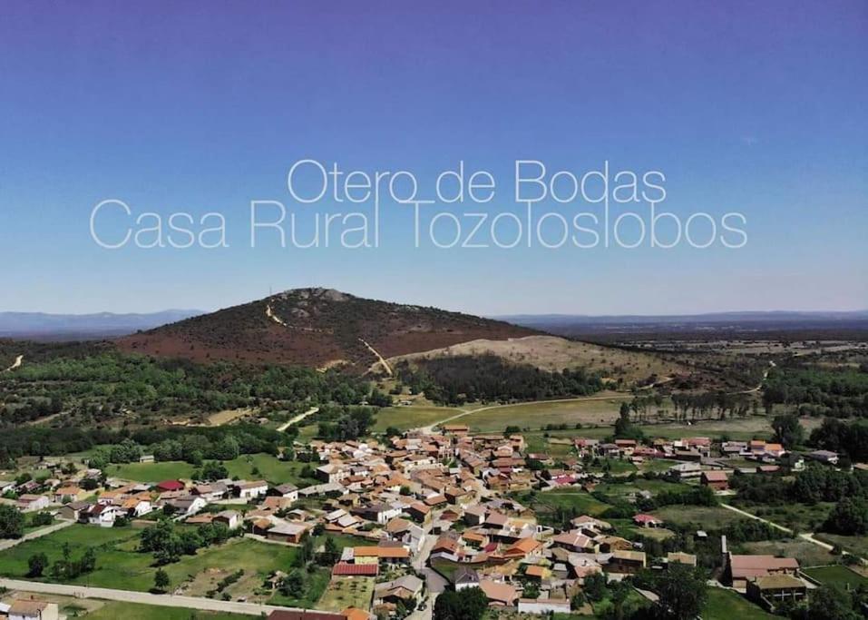 Casa Rural Tozolosolobos Otero de Bodos Eksteriør billede